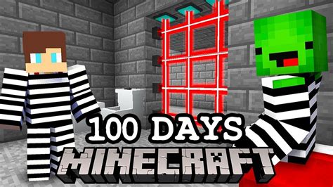 jaja tube|Escaping from a 100 DAYS PRISON in Minecraft! .